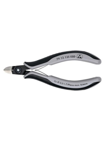 Прецизионные бокорезы для электроники KNIPEX KN-7912125ESD