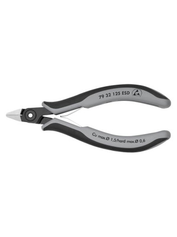Прецизионные антистатические бокорезы KNIPEX для электроники ESD 125 мм KN-7932125ESD
