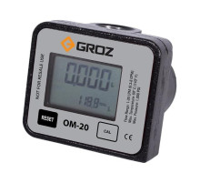 Счетчик цифровой OM/20/1-2/BSP для масла и дизельного топлива GROZ GR45795