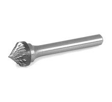 Борфреза твердосплавная тип K конус 90 градусов (25х12 мм; хвостовик 6 мм) MESSER K2512M06