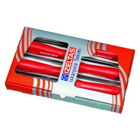 Набор плоских стамесок IZELTAS 6 предметов, с ПП рукояткой 5010008106