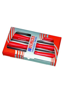 Набор плоских стамесок IZELTAS 6 предметов, с ПП рукояткой 5010008106