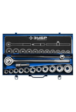 Набор 14 предметов Зубр "ПРОФЕССИОНАЛ": 3/4", 27660-H14