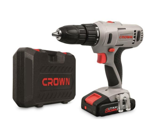 Аккумуляторный шуруповерт Crown CT21056LH-2 BMC CT21056L-2 BMC