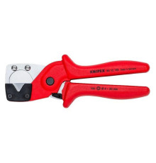 Труборез-ножницы KNIPEX для многослойных и пневматических шлангов L-185 мм KN-9010185