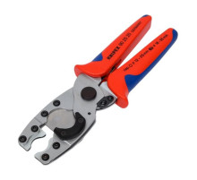 Труборез-ножницы для комбинированных многослойных труб KNIPEX 12 -25 мм L-210 мм KN-902520SB