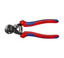 Тросорез KNIPEX рез: кабель 6 мм, особо прочный трос 1960 Нм L-160 мм KN-9562160SB