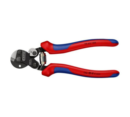 Тросорез KNIPEX рез: кабель 6 мм, особо прочный трос 1960 Нм L-160 мм KN-9562160SB