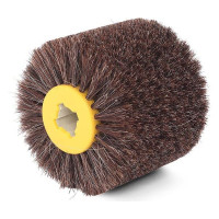 Щетка полировальная с добавлением конского волоса (120х100 мм; посадка 19 мм) MESSER 11-57-025