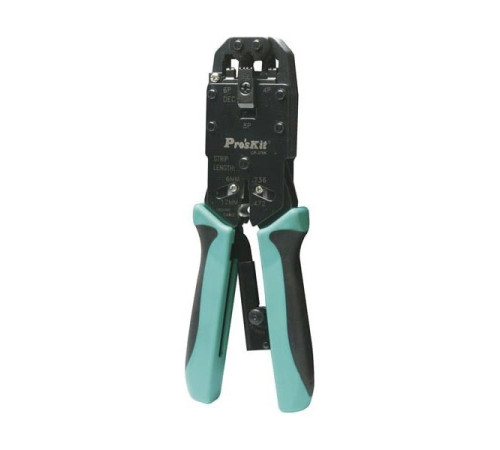 Клещи для обжима витой пары ProsKit CP-376K профессиональные 8P/6P/4P С00036254