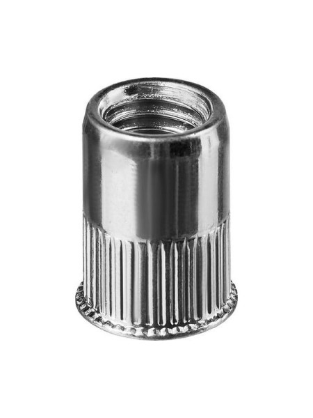 Стальные резьбовые заклепки с насечками KRAFTOOL Nut-R уменьшенный бортик, М4, 1000 шт. 311708-04