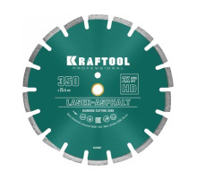 Диск алмазный отрезной по асфальту KRAFTOOL LASER-ASPHALT (350х25.4 мм) 36687-350