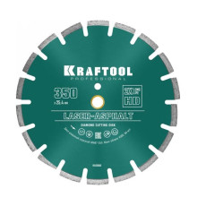 Диск алмазный отрезной по асфальту KRAFTOOL LASER-ASPHALT (350х25.4 мм) 36687-350