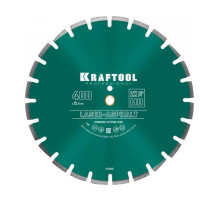 Диск алмазный отрезной по асфальту KRAFTOOL LASER-ASPHALT (400х25.4 мм) 36687-400