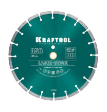 Диск алмазный отрезной по бетону и камню KRAFTOOL LASER-BETON (350х25.4 мм) 36686-350