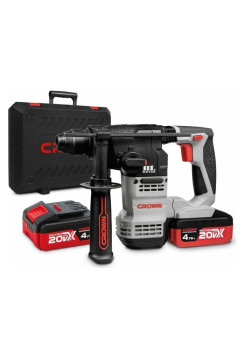 Аккумуляторный перфоратор Crown CT28001HX-4 BMC