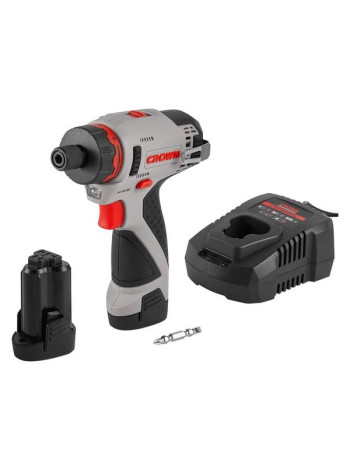 Аккумуляторный шуруповерт Crown CT21072HBX-2 BMC