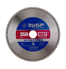 Пильный диск по алюминию Зубр Мультирез 350x50 мм, 100Т 36907-350-50-100_z01
