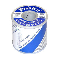 Припой PK-60B16F 1.6 мм, 0.25 кг, Sn60/Pb40 (СF10 флюс RA) ProsKit С00040242
