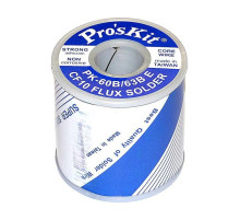 Припой PK-60B08F 0.8 мм, 0.25 кг, Sn60/Pb40, СF10 флюс RA ProsKit С00040216