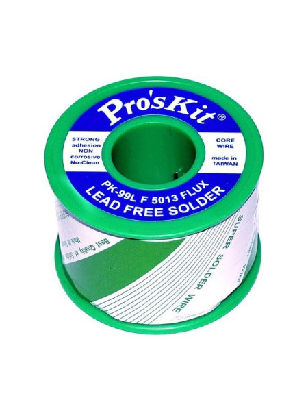 Бессвинцовый припой PK-99L10F 1 мм, 0.25 кг, Sn99.3/0.7Cu (5013 флюс безотм. RMA) ProsKit С00040241