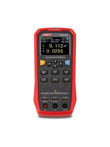 Цифровой измеритель LCR, ESR c щупами Кельвина UNI-T UT622C 00-00011596