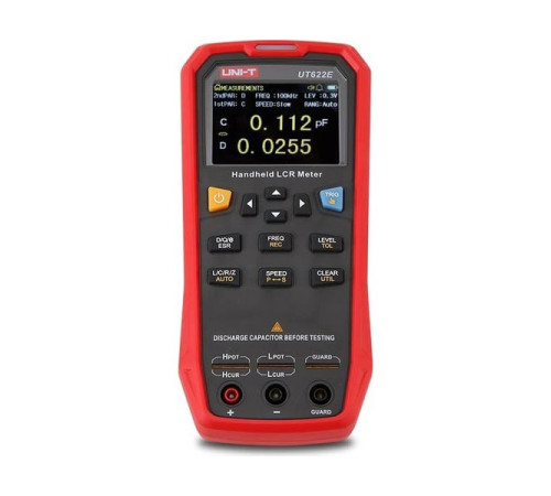 Цифровой измеритель LCR, ESR c щупами Кельвина UNI-T UT622C 00-00011596