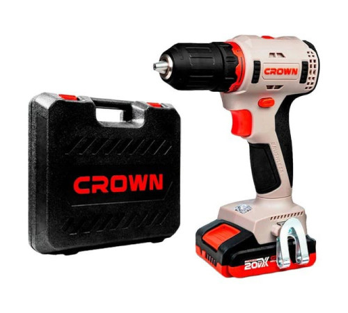 Аккумуляторный шуруповерт Crown bl CT21091HX-2 BMC