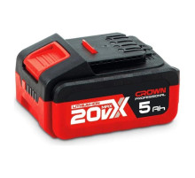Аккумулятор (20В; 5.0 Ач; 100Wh; Li-ion 18650) Crown CAB205014XE