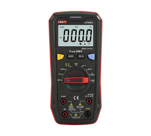 Цифровой мультиметр с автодиапазоном UNI-T UT60EU True RMS компактный NCV 00-00012008