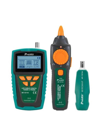 Тестер кабельный с ЖК-дисплеем и пробником ProsKit MT-7071N ProsKit C00040269