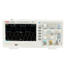 Цифровой осциллограф UNI-T UTD2202CEX+ 2 канала 200МГц 1Гв/с, цветной дисплей, USB 00-00011987