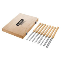 Набор ручных резцов по дереву Зубр Умелец-8 8 шт., р6м5 18374