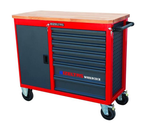 Передвижной верстак с инструментами IZELTAS WORKBENCH 7 ящиков 13000005378