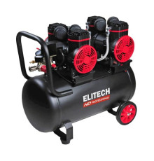 Компрессор безмасляный малошумный Elitech ACF 500-50S 204540