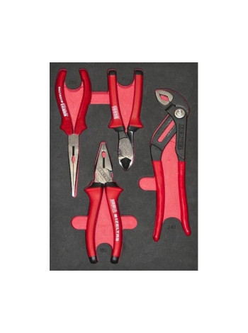 Набор шарнирно-губцевого инструмента IZELTAS ложемент, 230x335 4 предмета 2965905600