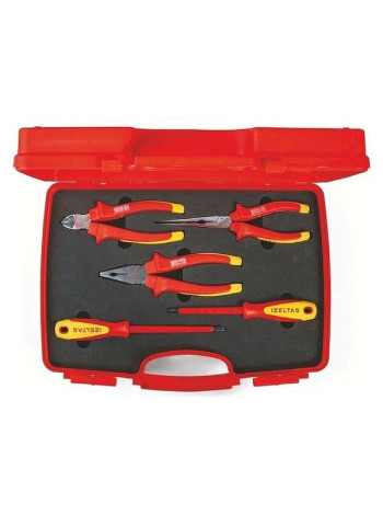 Набор диэлектрического инструмента IZELTAS 1000В 5 предметов в кейсе 8795006005