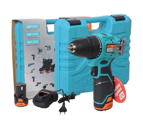 Аккумуляторный шуруповерт Sturm BatterySystem12V CD1240BLC