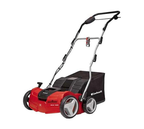 Скарификатор-аэратор электрический Einhell GE-SA 1640, 1600 Вт, ширина обработки 40 см, 20 ножей, 48 л 3420590