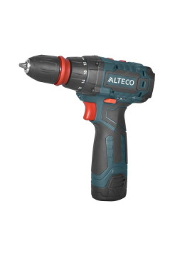 Аккумуляторная дрель шуруповерт ALTECO со съемным патроном CD 1210F Li X2 68692