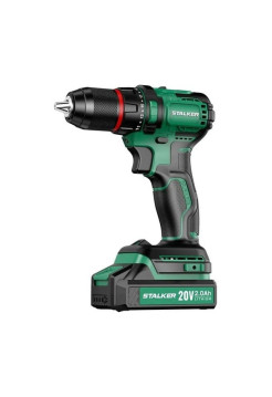 Бесщеточная аккумуляторная дрель-шуруповерт ALTECO STALKER D20 Li BL 69834