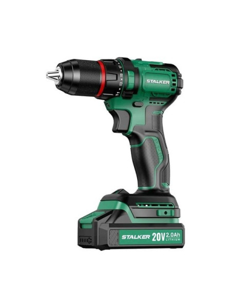 Бесщеточная аккумуляторная дрель-шуруповерт ALTECO STALKER D20 Li BL 69834