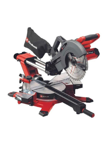 Пила торцовочная аккумуляторная Einhell PXC TE-SM 36/10 L Li 2x18В, 254x30мм, пропил 340x85мм, лазер,без АКК и ЗУ 4300885