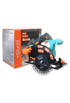 Аккумуляторная циркулярная пила Sturm 1BatterySystem CCS1867BL