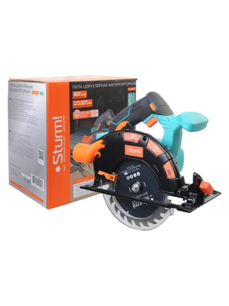 Аккумуляторная циркулярная пила Sturm 1BatterySystem CCS1867BL Аккумуляторная циркулярная пила Sturm 1BatterySystem CCS1867BL