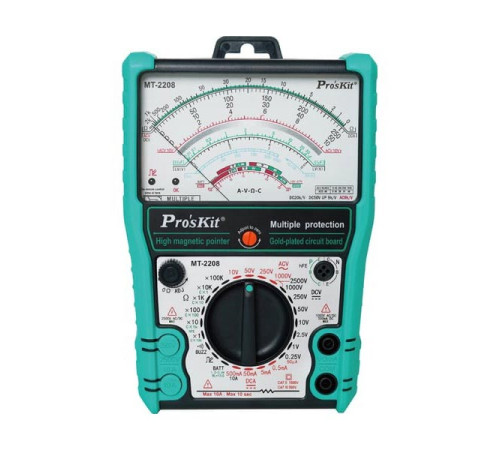 Мультиметр стрелочный ProsKit MT-2208 С00040321