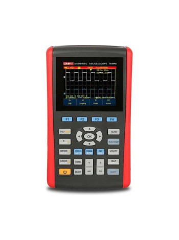 Осциллограф цифровой портативный UNI-T UTD1050DL 2 канала 50МГц 250MSa/s c USB 00-00013429
