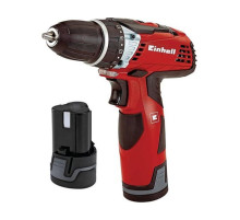 Аккумуляторная дрель Einhell TE-CD 12 Li, 12 В, 2ск, 30Нм, 2x2.0 Ач, вставной акк, кейс E-box 4513619