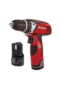 Аккумуляторная дрель Einhell TE-CD 12 Li, 12 В, 2ск, 30Нм, 2x2.0 Ач, вставной акк, кейс E-box 4513619