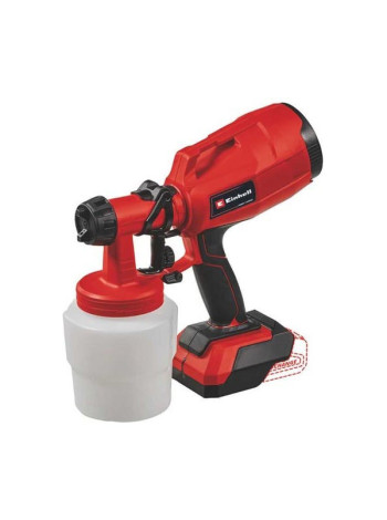 Аккумуляторный краскопульт Einhell TC-SY 18/60 Li, 18 В, 2 сопла, наб д. чистки, без АКК и ЗУ 4260025